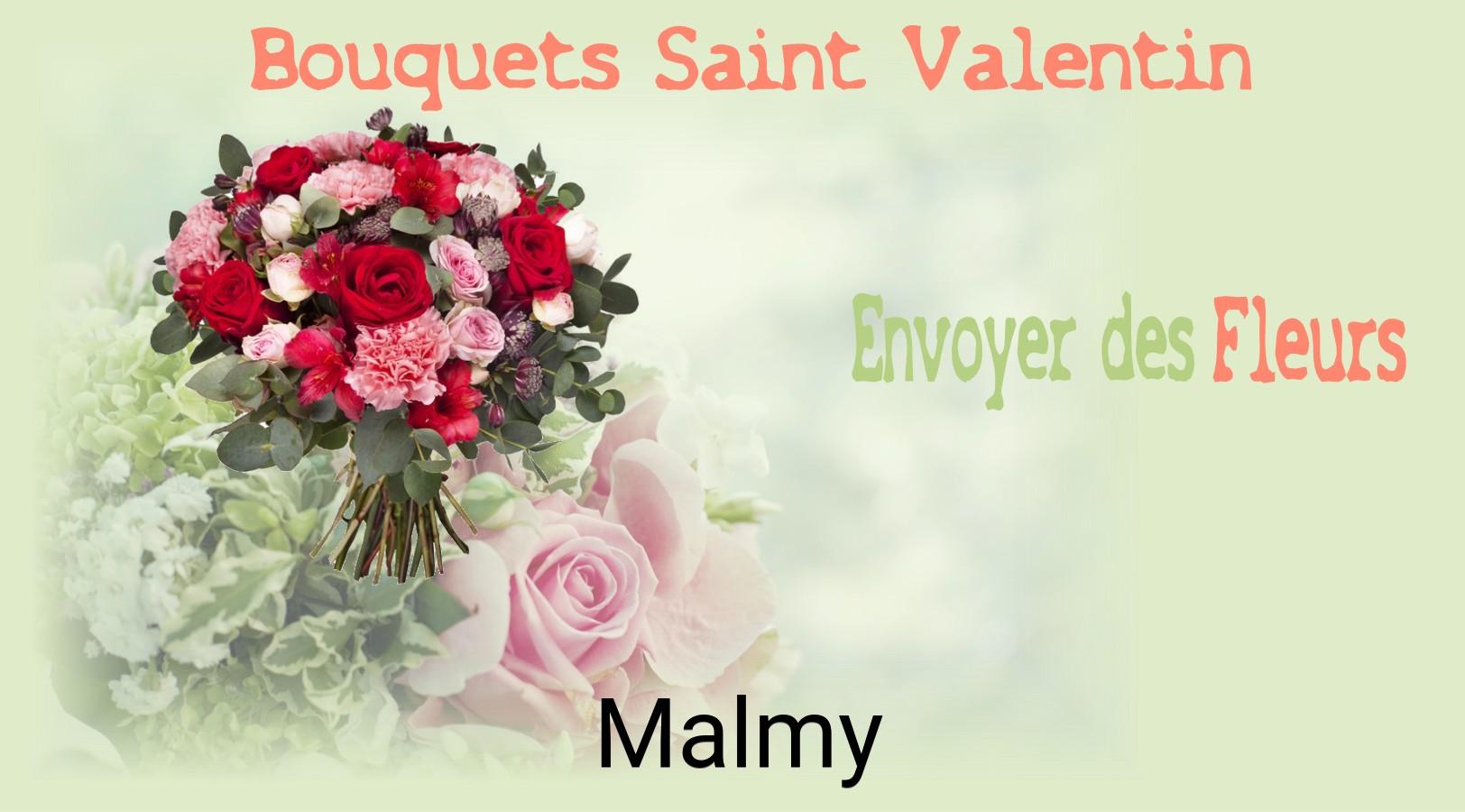 Roses de Saint-Valentin livrées à Malmy